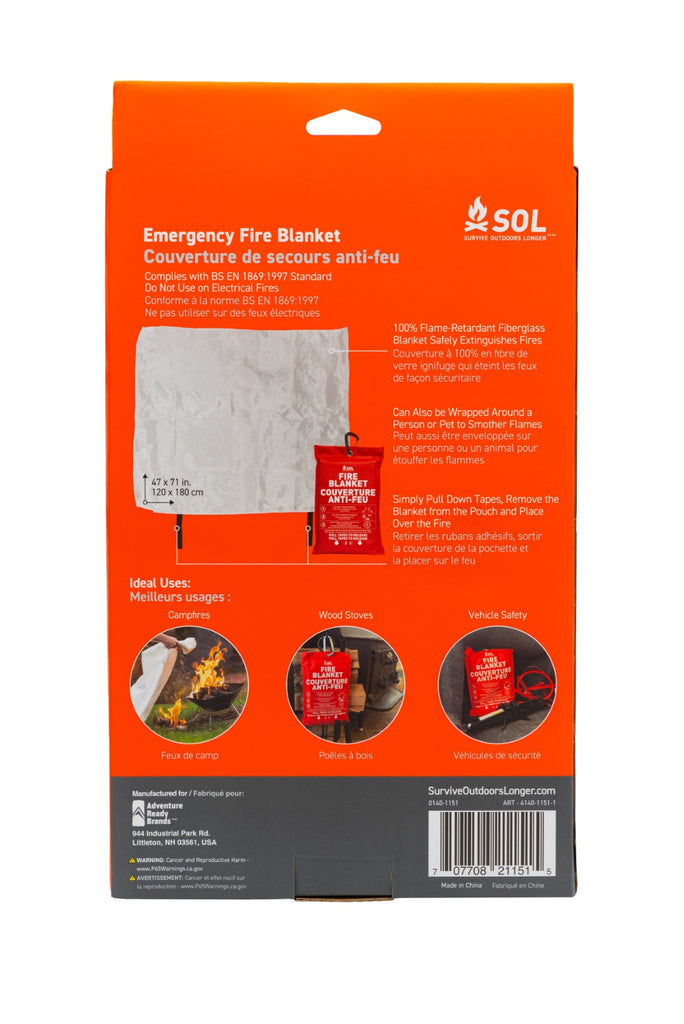 SOL Emergency Fire Blanket