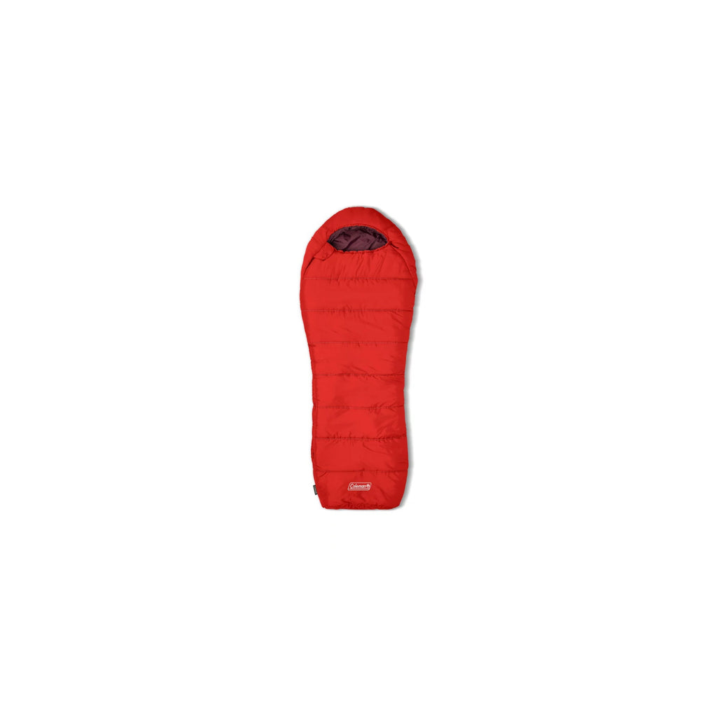 Coleman Tidelands Sleeping Bag 40 Degree Mummy Red