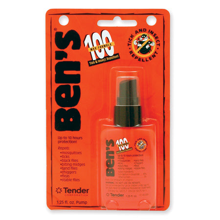 Bens 100 Tick and Insect Repellent Pump oz