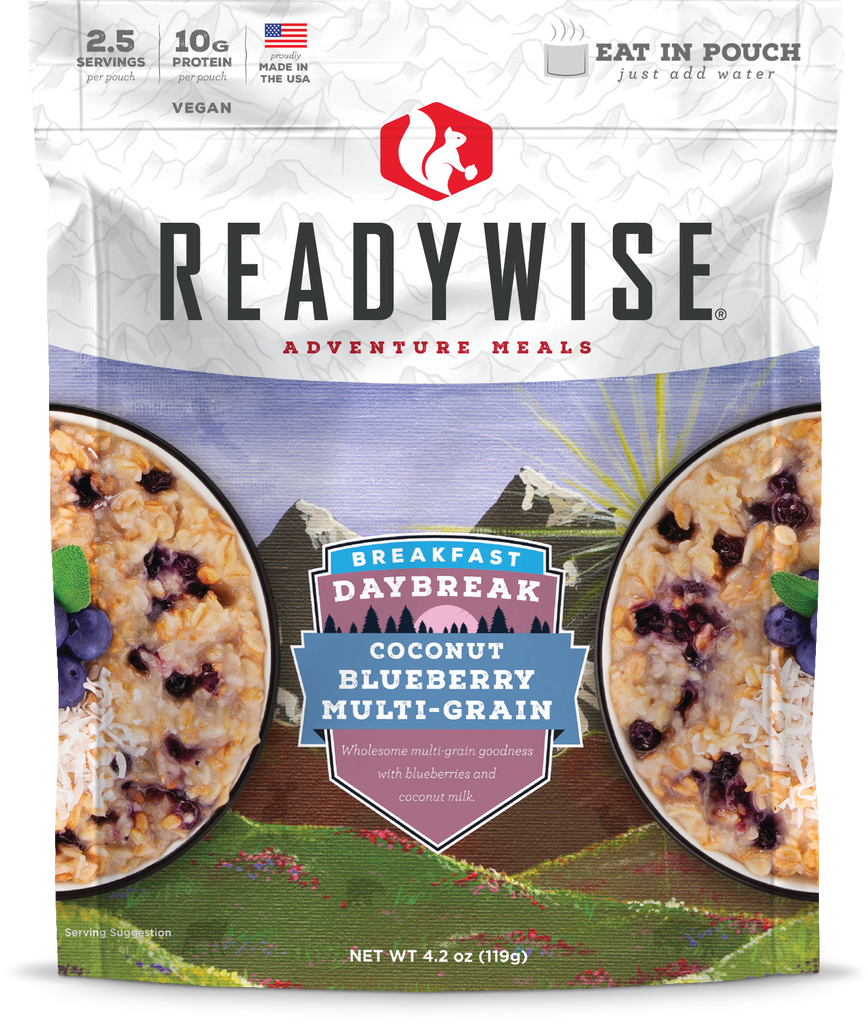 6 CT Case Daybreak Coconut Blueberry Multi-grain