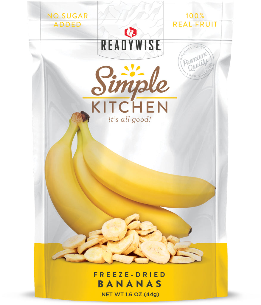 6 CT Case Simple Kitchen Bananas