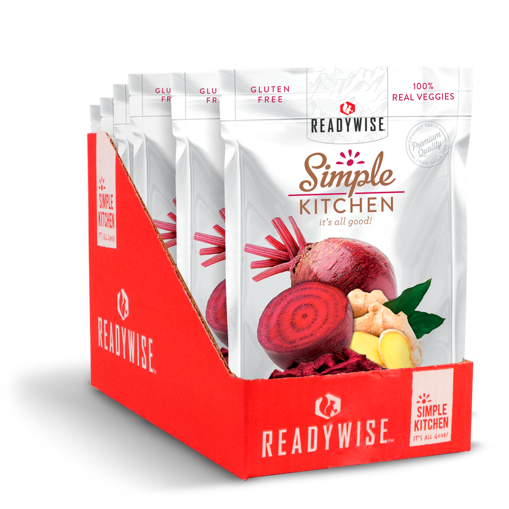 6 CT Case Simple Kitchen Ginger Beets